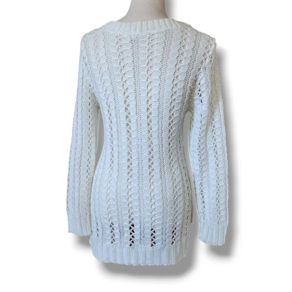 Delia's Woven Metallic Strand Sweater - Picture 3 of 5